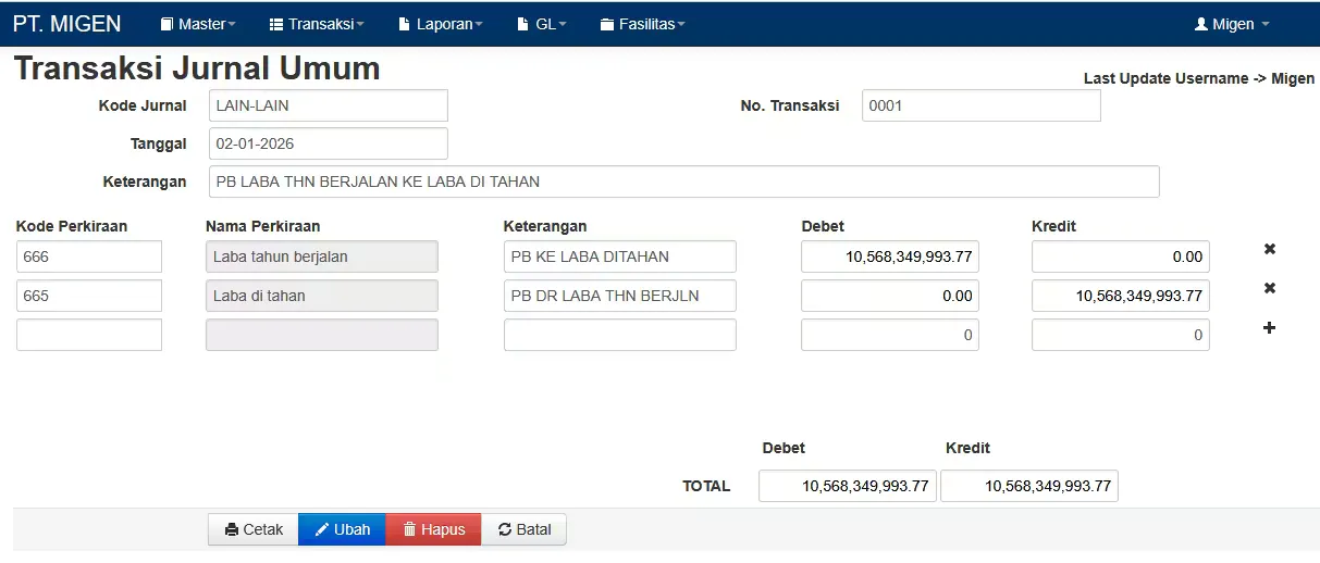 Jurnal Umum